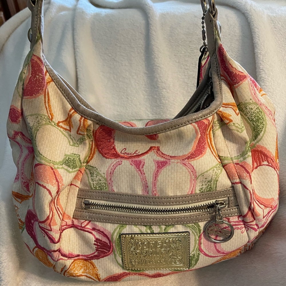 Coach Poppy Hobo fun purse